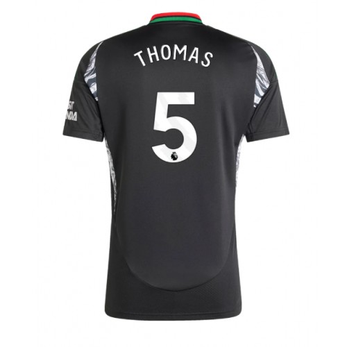 Fotbalové Dres Arsenal Thomas Partey #5 Venkovní 2024-25 Krátký Rukáv